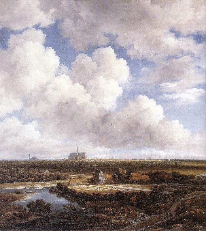 Jacob van Ruisdael View of Haarlem with Bleaching